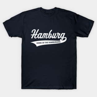 Hamburg – Home Of The Hamburgers (Hamburger / White) T-Shirt